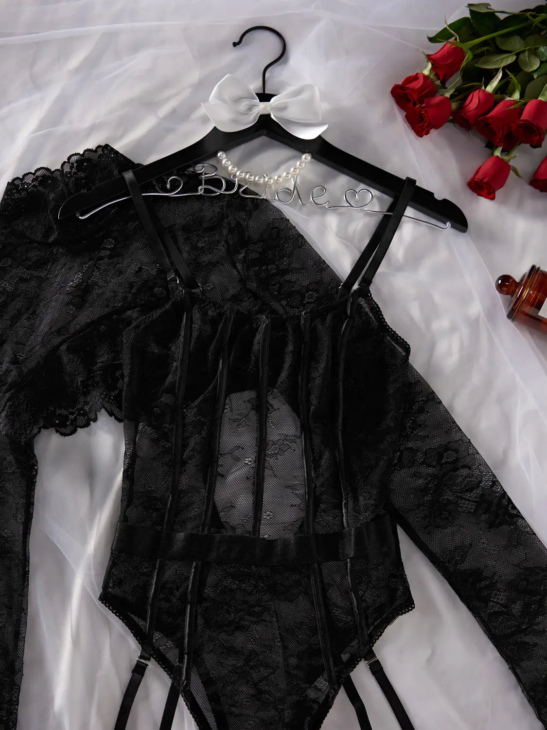 Lace Temptation Bodysuit - Unveil Your Inner Seductress