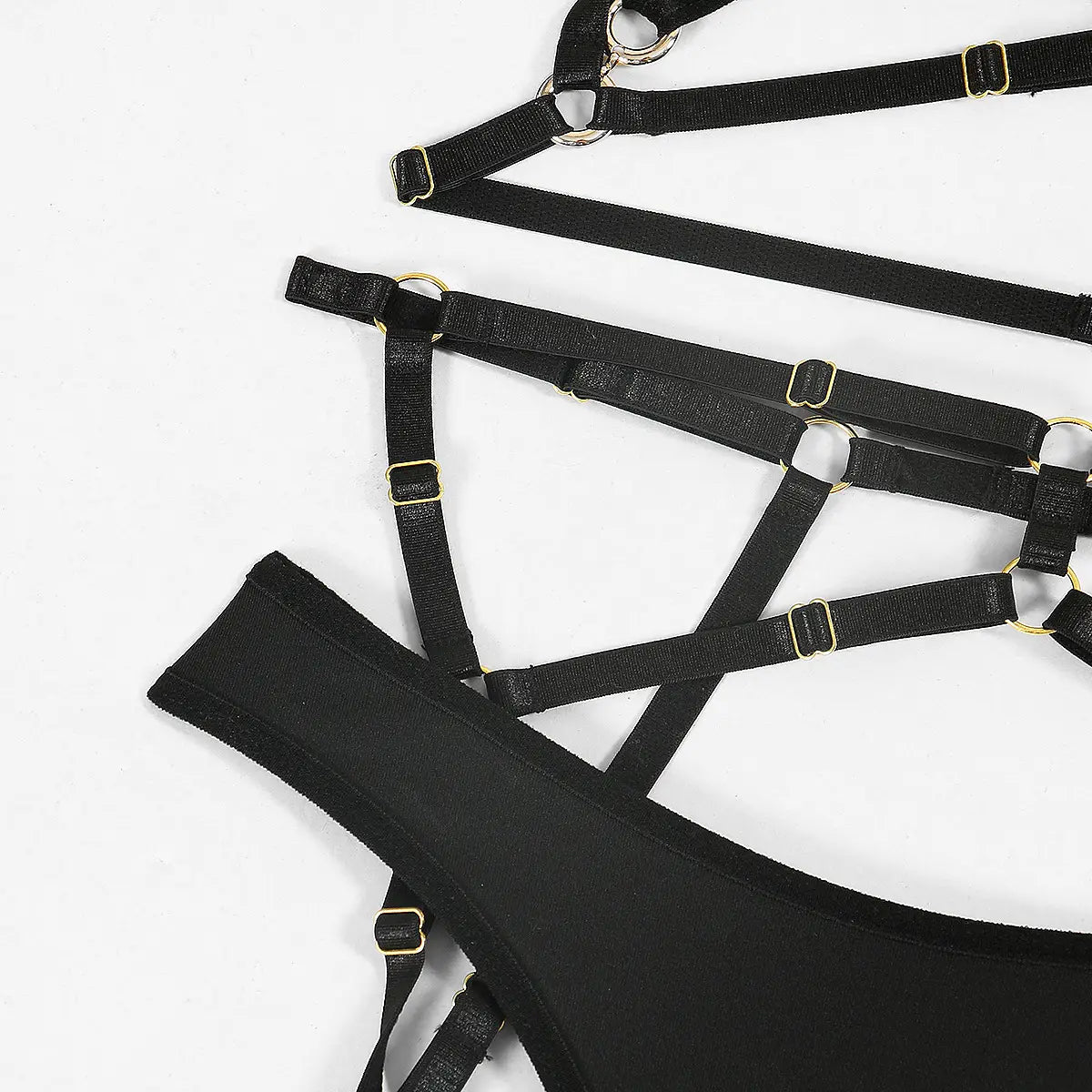 Empowerment Lace-up Bra Set - Embrace your Unique Beauty