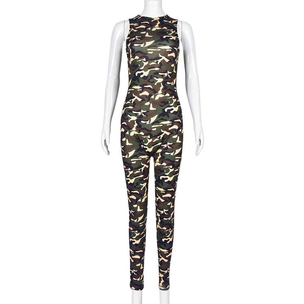 Camo Queen Jumpsuit - Slay All Day Every