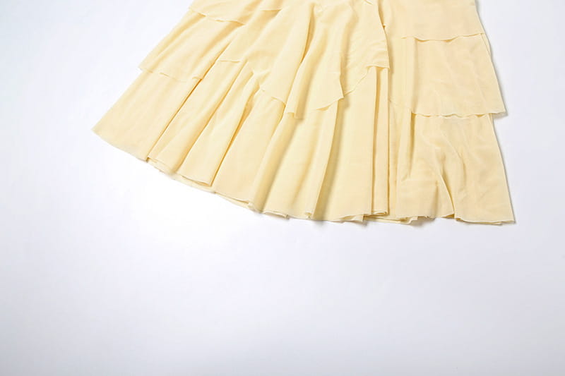 Sunlit Ruffle Mini Dress - Summer Romance