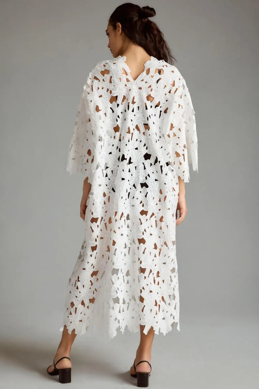 Boho Lace Long Top Dress - Effortless Elegance