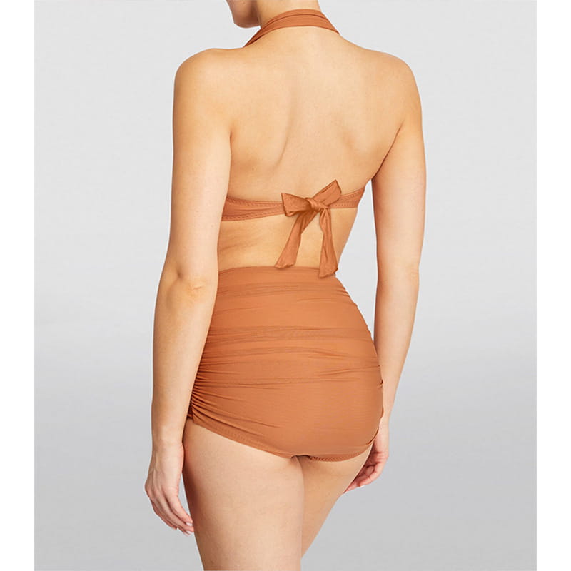 Boho High-waist Asymmetric Bikini - Ultimate Vacation Glam