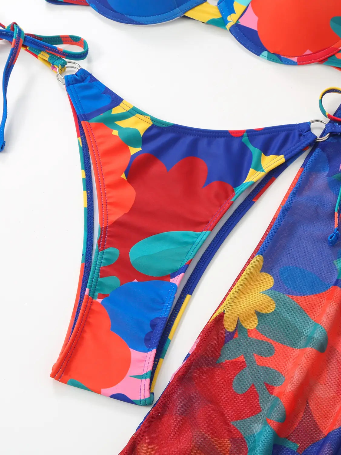 Vibrant Floral Bikini - Dive Into Summer Fun