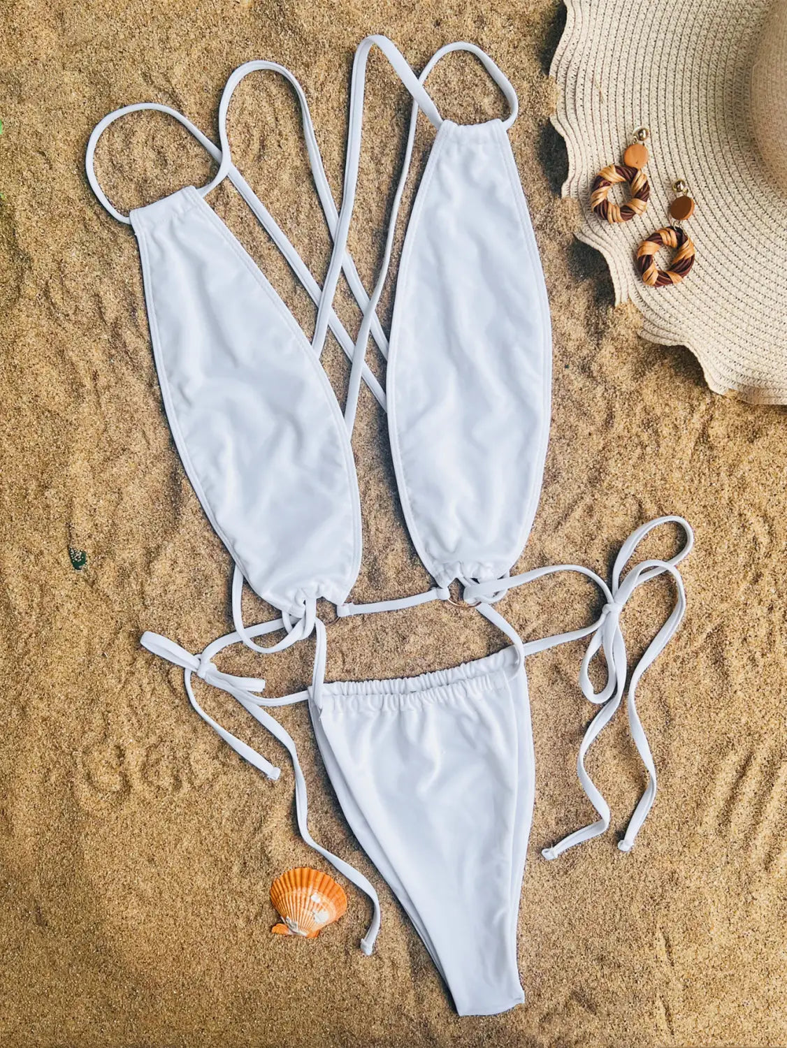 Ring-detail Swimsuit - Boho Bliss Make a Splash