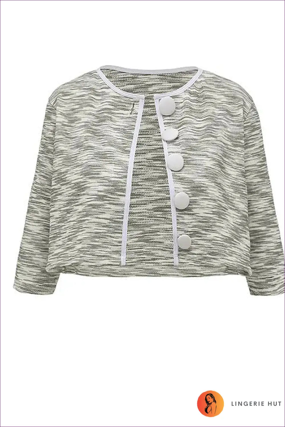 Gray Cardigan