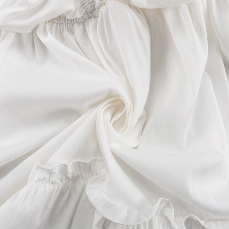 Ruffle Chiffon Dress – Effortless Elegance