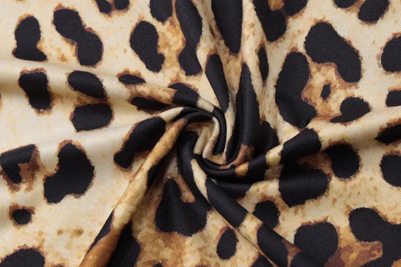 Wild Diva Leopard Print Maxi Dress - Unleash Your Inner Wildcat