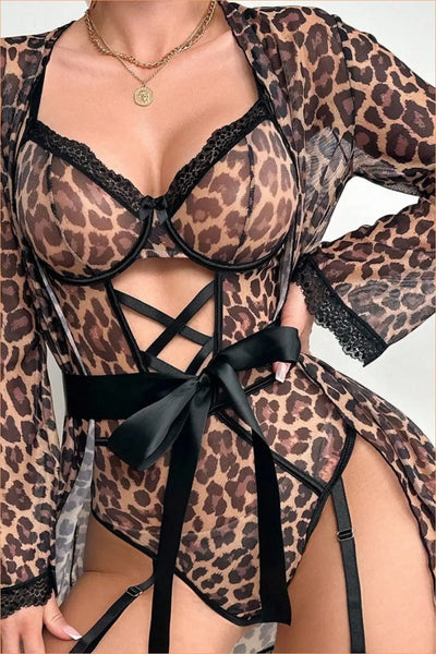 Animal Print Lingerie