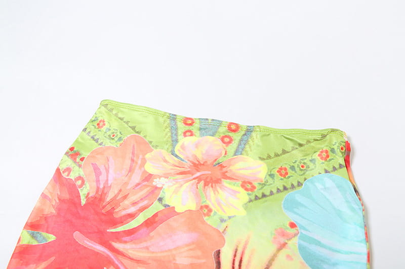 Floral Fantasy Skirt Set - Unleash Your Inner Diva