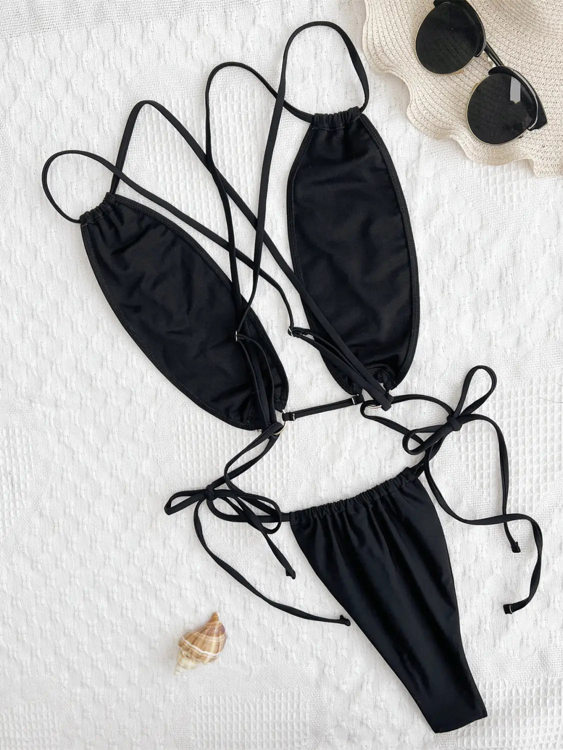 Ring-detail Swimsuit - Boho Bliss Make a Splash