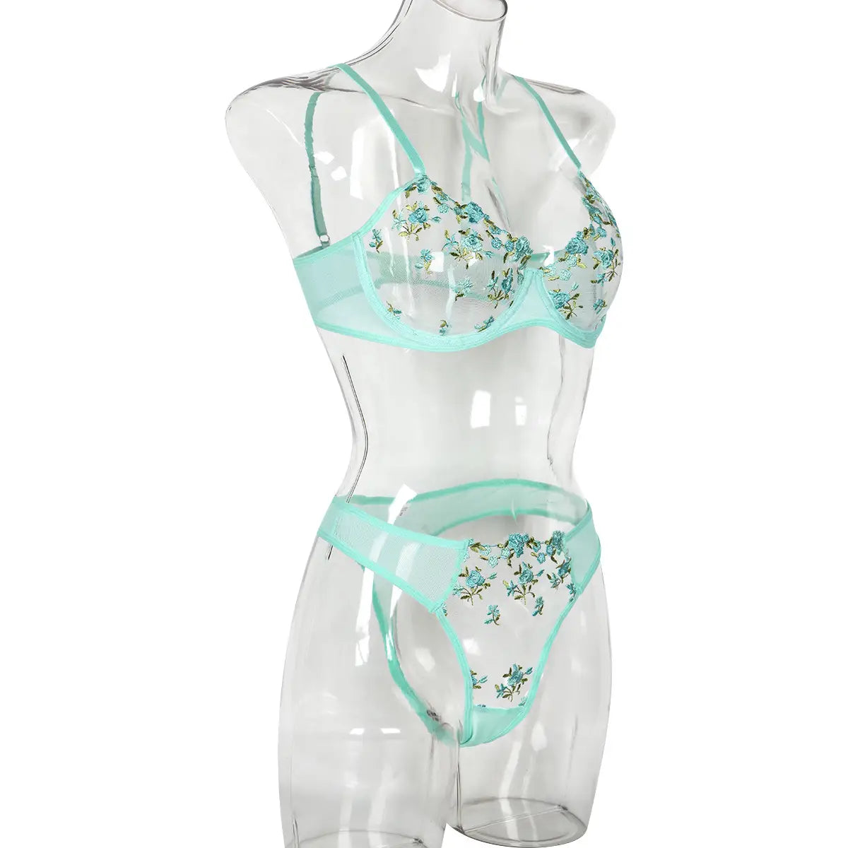 Floral Fantasy Lingerie Set - Blossom Into Beauty