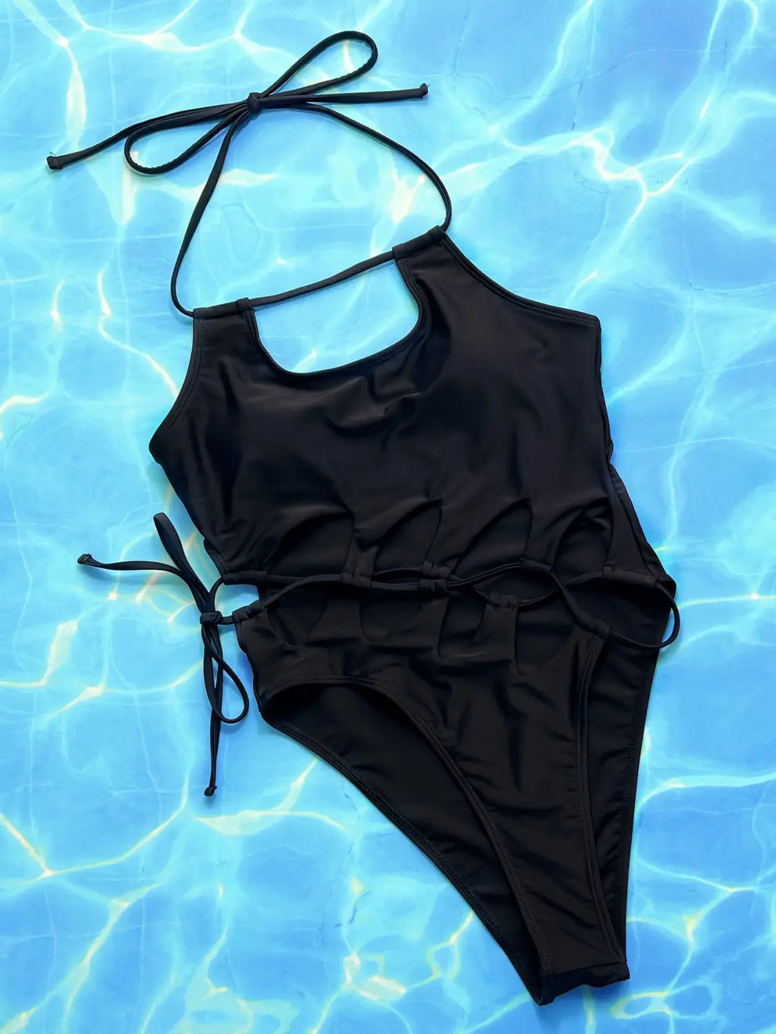 Cutout One-piece Swimsuit - Boho Chic Sizzle This Summer