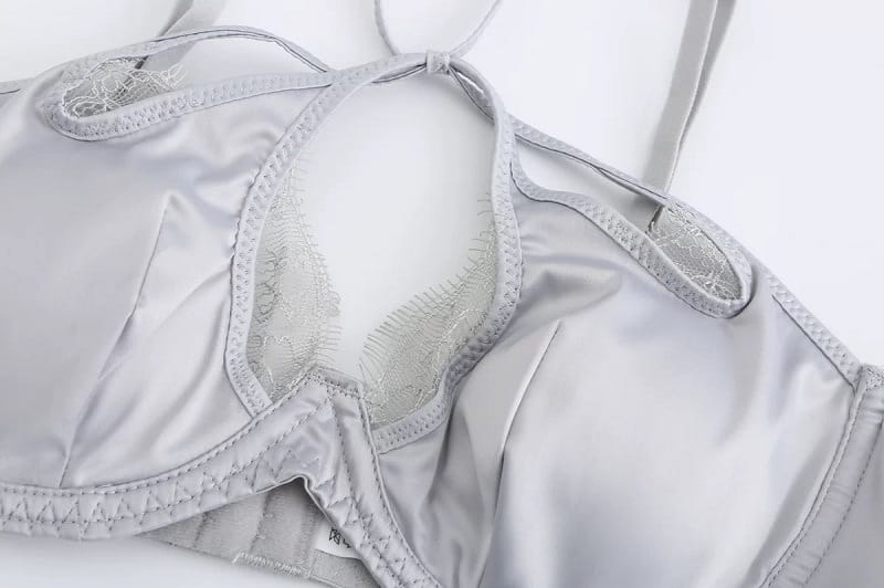 French Sexy Underwear Set - Lace Trim Unleash Your Allure