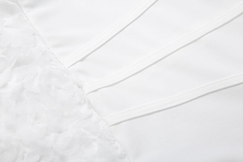 Textured Mini Dress with Off-shoulder Corset Detail