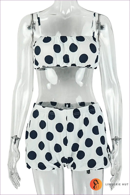 White Polka Dot