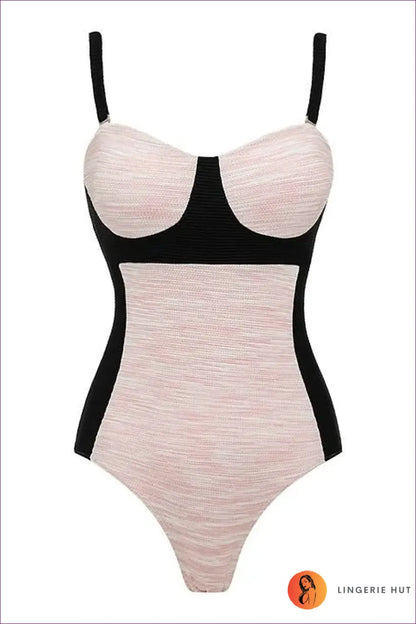 Pink One-Piece Swimsuit