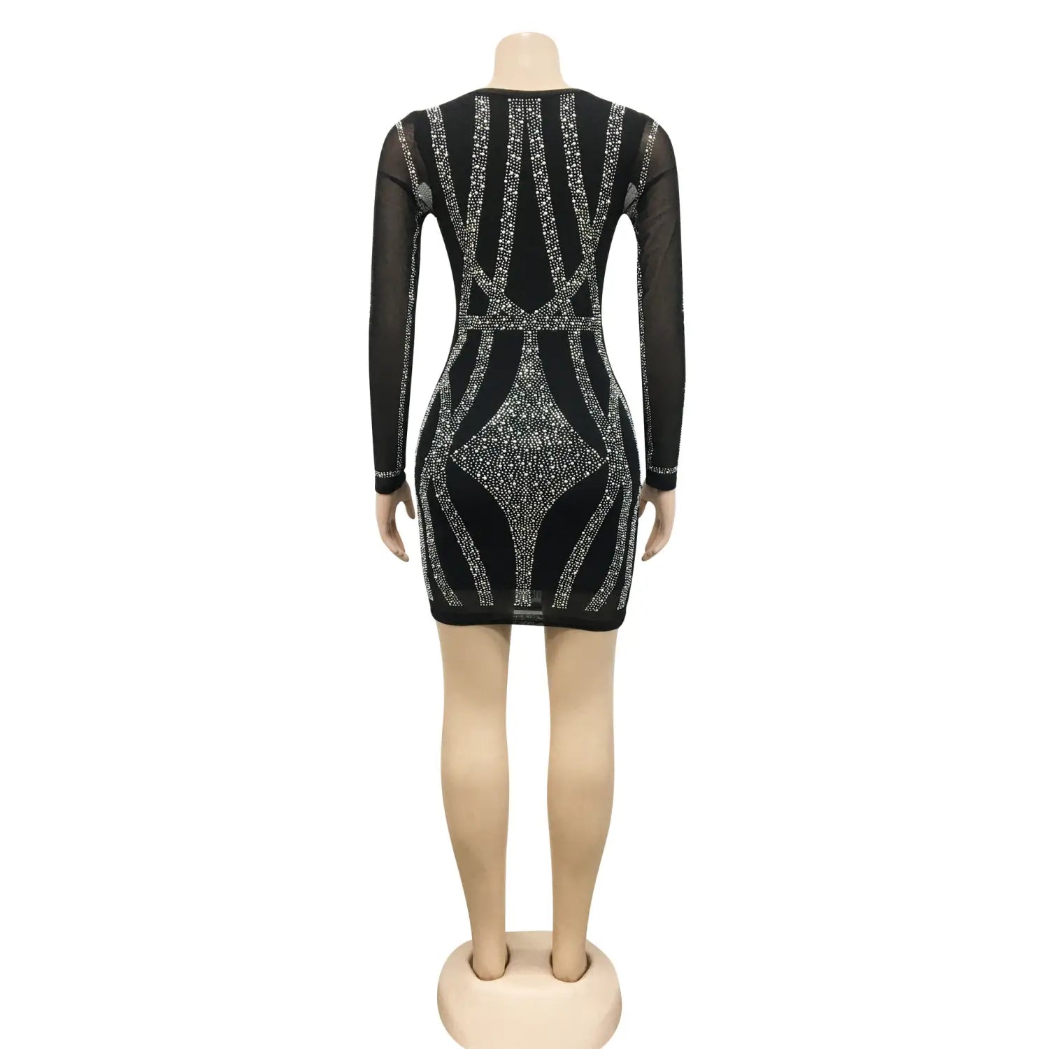 Midnight Glamour Bodycon Dress - Sizzle With Elegance