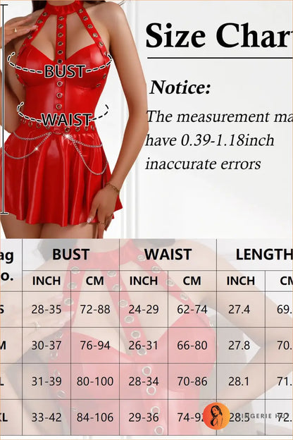 Hot Pink Faux Leather Eyelet Harness Mini Dress