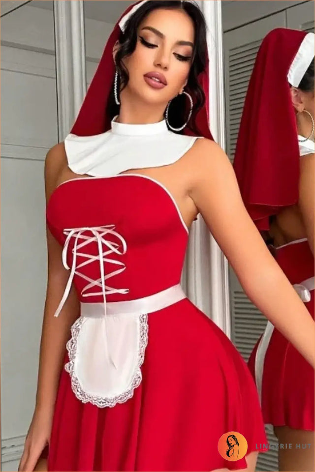 Red Riding Hood Corset Costume