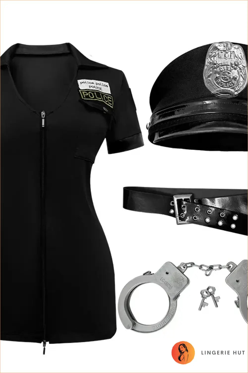 Police Officer Costume Romper