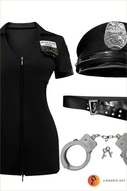 Police Officer Costume Romper