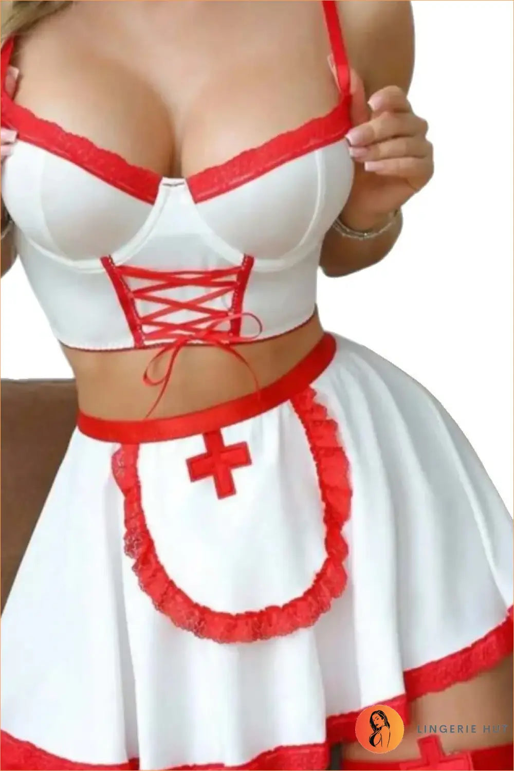 Red Cross Nurse Costume Set