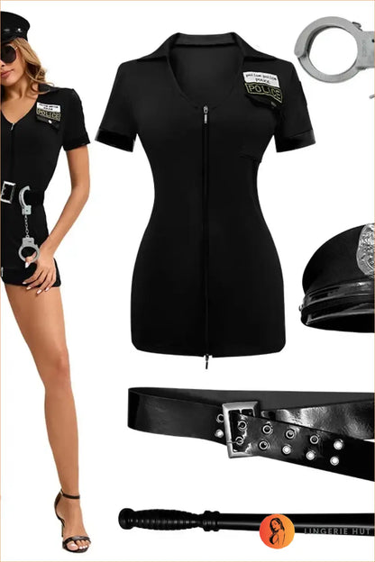 Police Officer Costume Romper