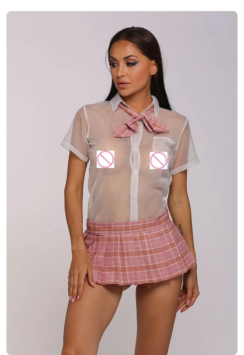 Sexy Schoolgirl Cosplay Uniform - Naughty and Nice