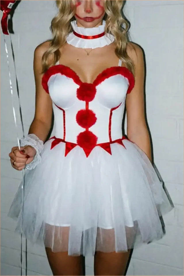 Creepy Circus Clown Costume