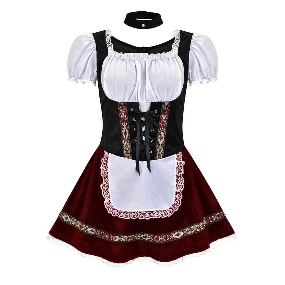 Sexy Bavarian Beer Girl Costume - Playful Elegance