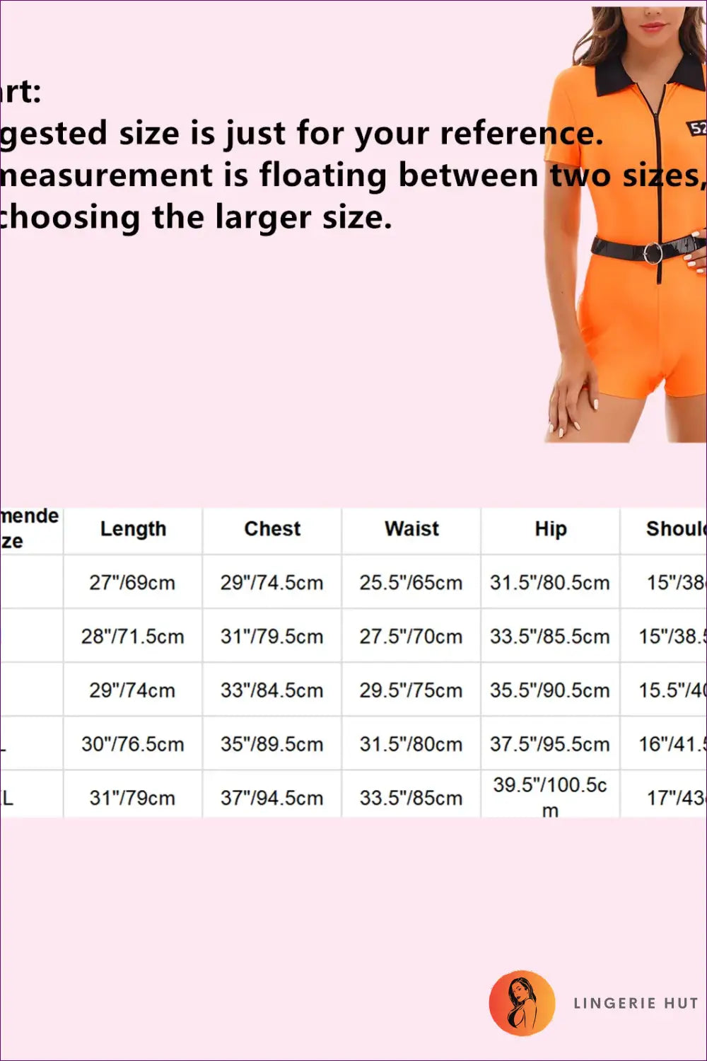 Prisoner Costume Jumpsuit with Chain Belt - State Issue Ease