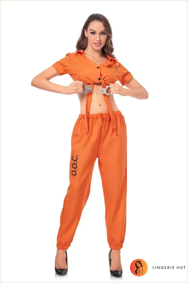 Police & Prisoner Roleplay Costume - 3 Style Options