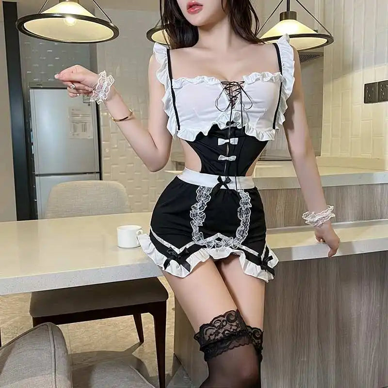 Sexy French Maid Costume – Flirty Fun