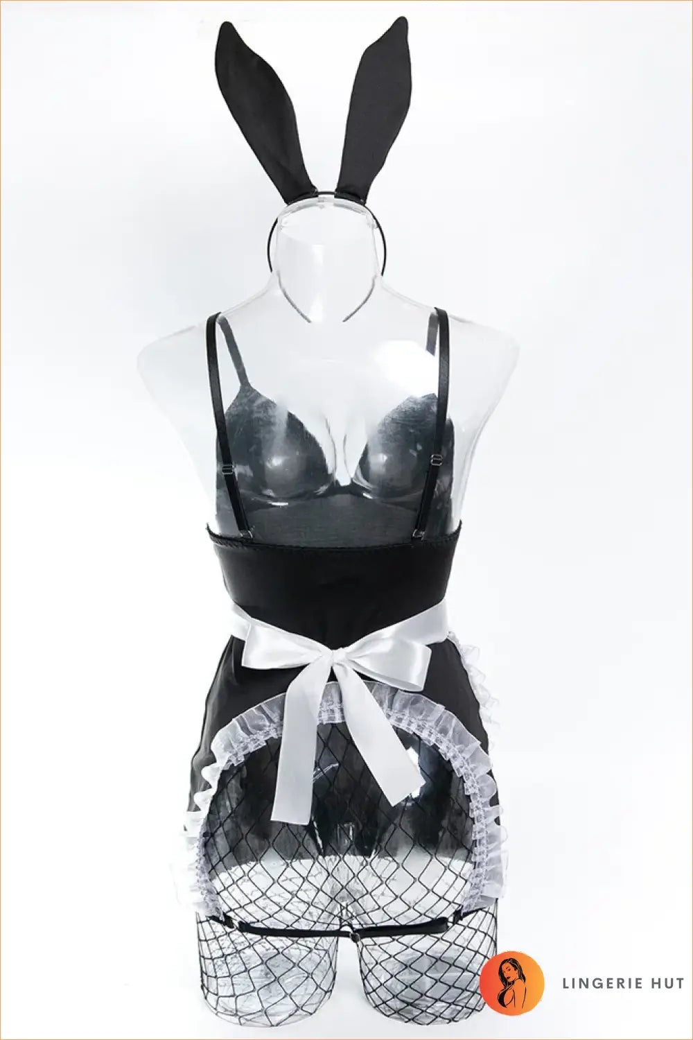 Black and White French Maid Costume Set