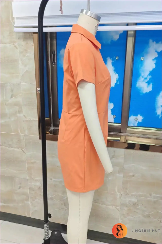 Prisoner Costume Romper with Zip Front - Lockup Ease