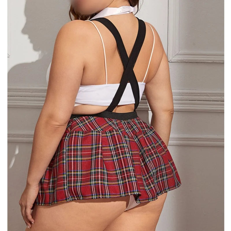 Plus Size Sexy Schoolgirl Costume - Naughty and Nice