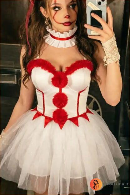 Creepy Circus Clown Costume