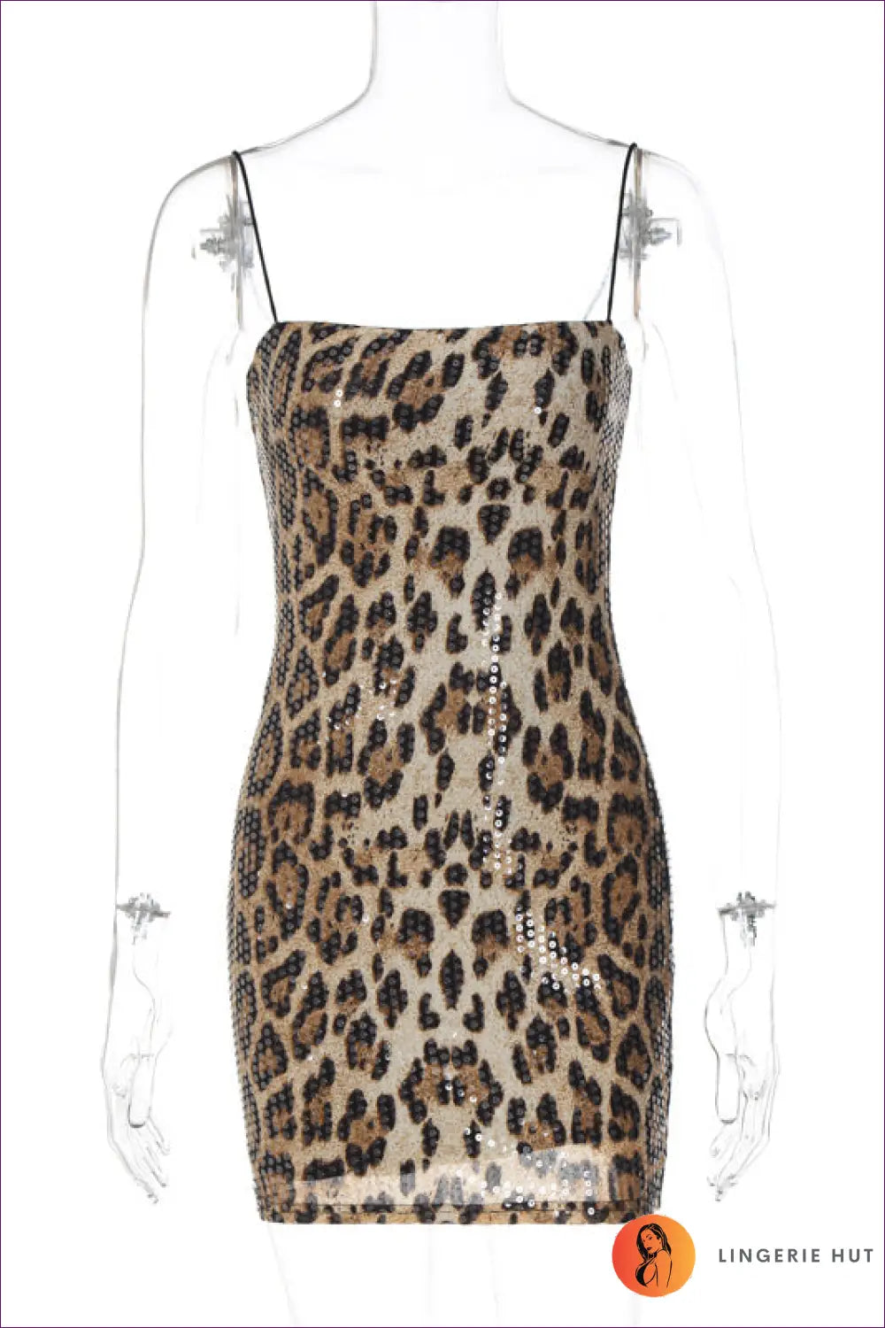 Animal Print Bodycon Mini Dress - Summer Evenings Sorted - s / Leopard - Dresses - Lingerie Hut - Clubwear • Glamour