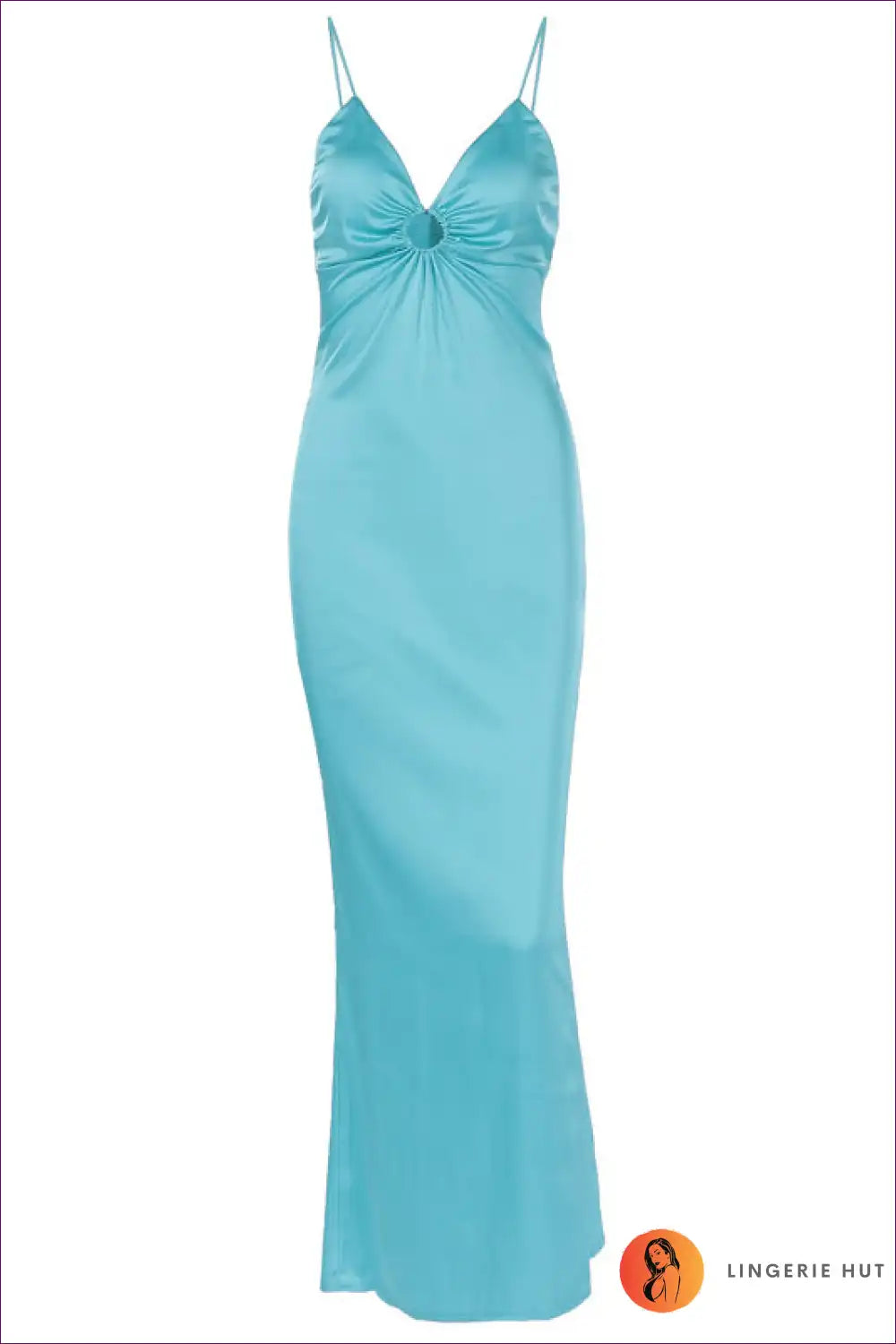 Aqua Blue Evening Gown – Elegant & Timeless for Bodycon, Cutout, Dress, Glamour, Maxi