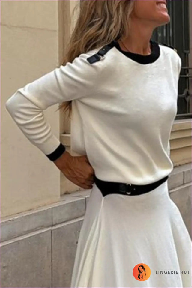 Asymmetric Hem Two-Piece Co Ord Set - Effortless Elegance