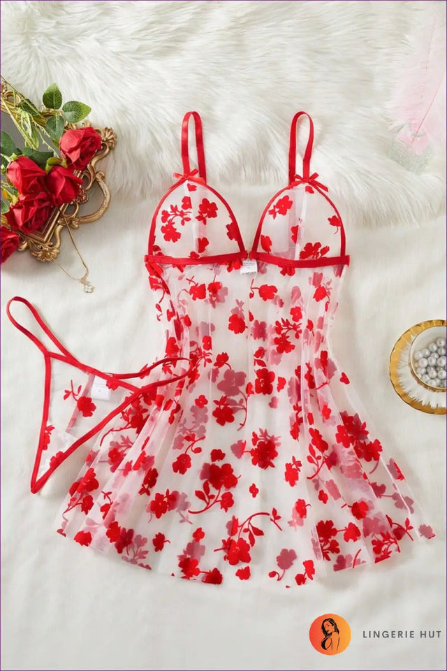 Floral Embroidered Babydoll - Dreamy Romance Edit