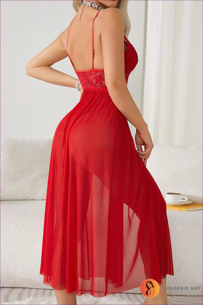 Babydoll with Lace Bodice - Romantic Nights for All Season, Babydoll, Boudoir, Chiffon, Glamour