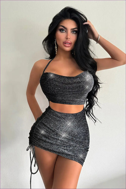Backless Mini Bodycon Dress - Made for Nights that Shine - Dresses - Lingerie Hut - All Season • Backless • Clubwear