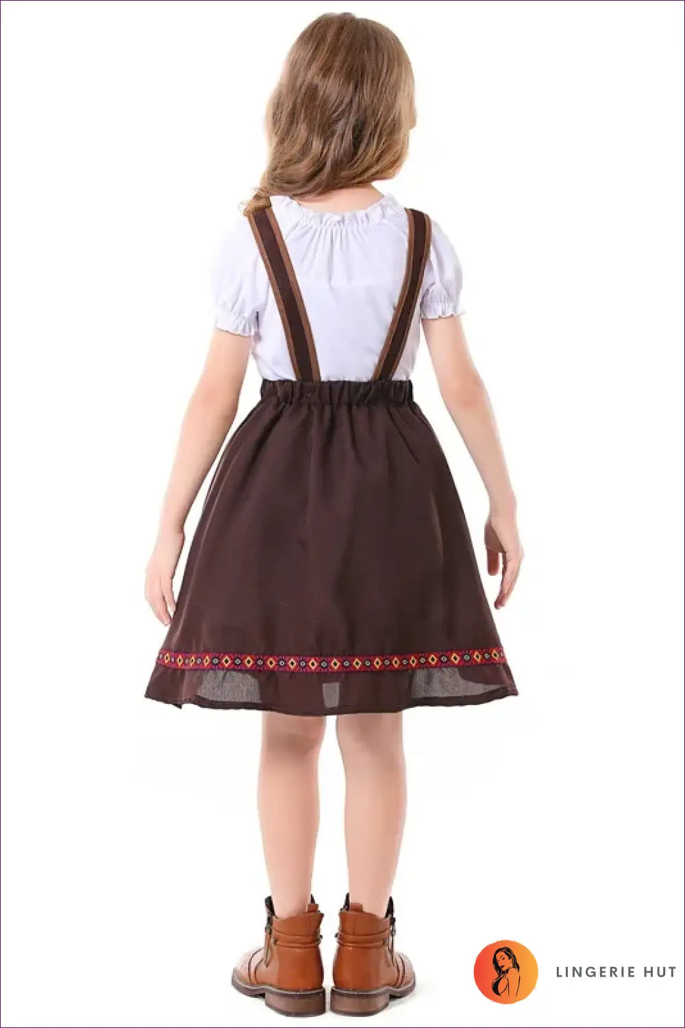 Bavarian Beer Maid Costume with Full Apron - Folk Tradition - just in • Oktoberfest • Party - Lingerie Hut