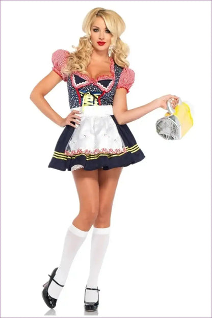 Bavarian Beer Maid Costume - Festive Allure