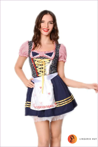 Bavarian Beer Maid Costume - Festive Allure