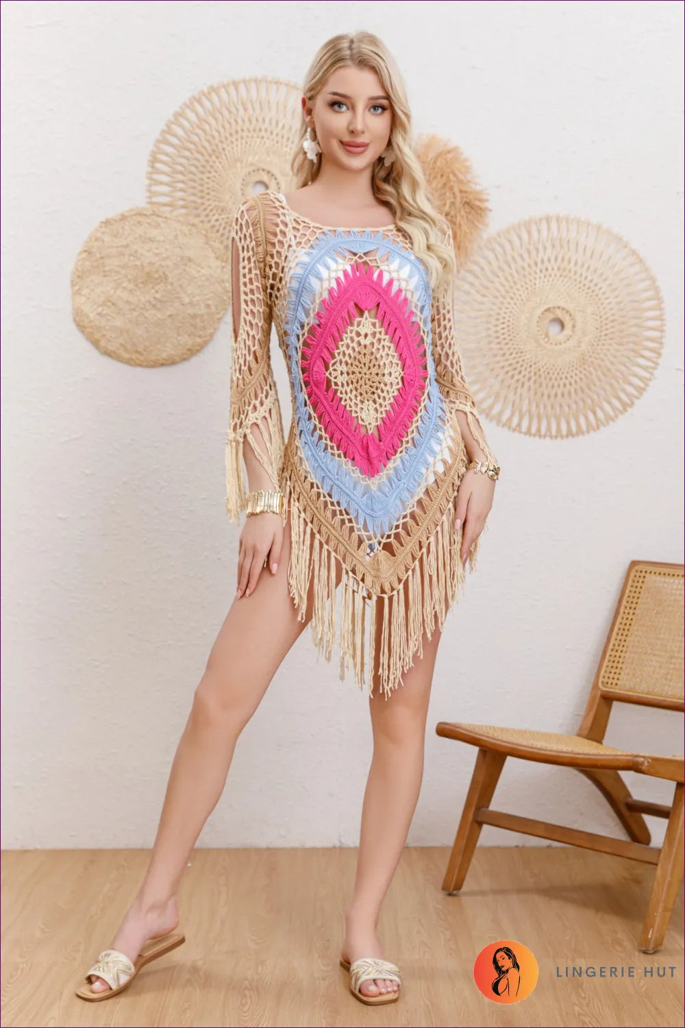 Beach Cover Up - Vibrant And Sexy For Beachwear, Up, Dress, Vaccation