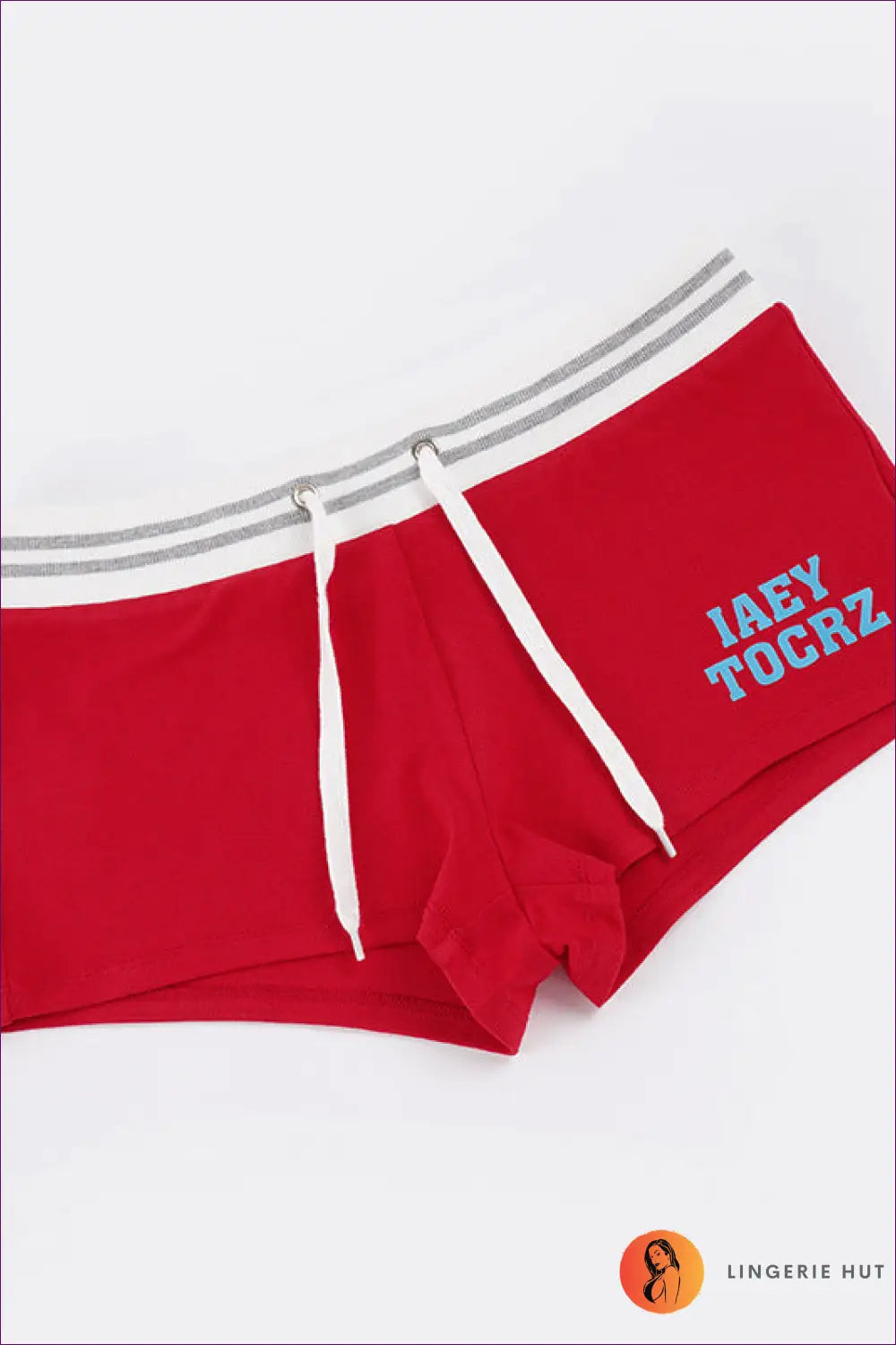 Beach Vacation Sexy Letters Printed Contrast Color Bikini Shorts Three Piece Sports Casual Set - s / Lingsharp
