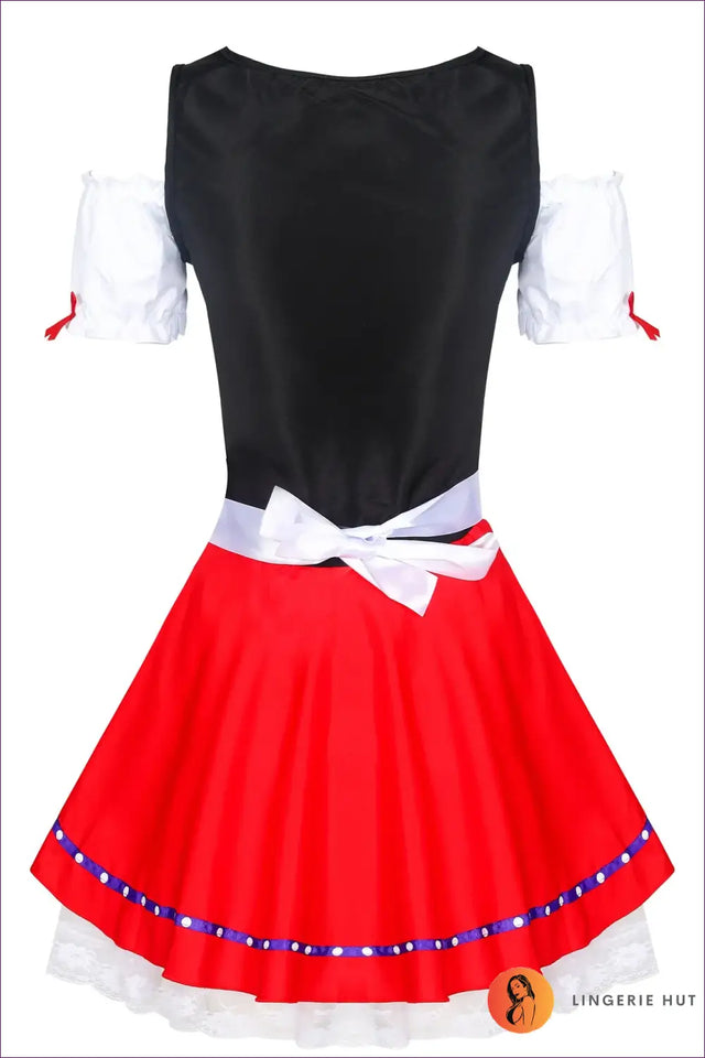 Beer Maid Costume with Lace Petticoat - Playful Nights