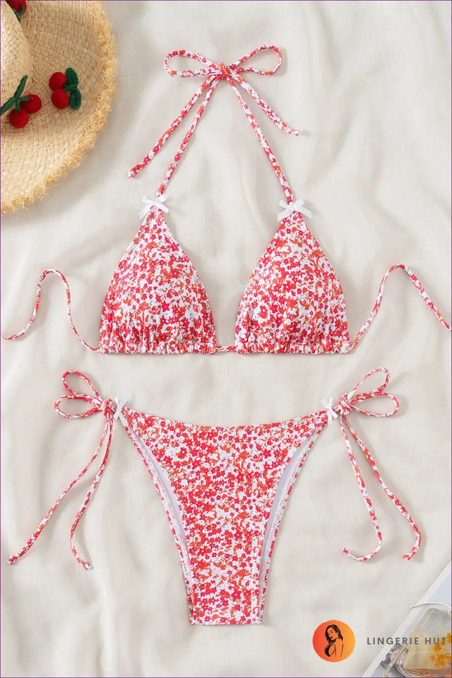Floral Bikini Set - For Poolside & Beach Days